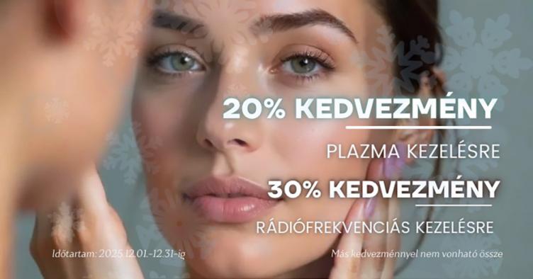 Decemberi bőrmegújítás – most kedvezménnyel Decemberi bőrmegújítás – most kedvezménnyel